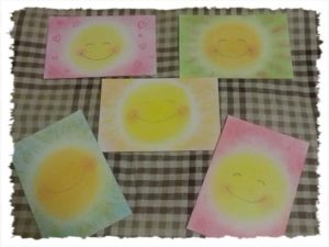初心者の為のパステルアートの描き方【にっこりおひさま】