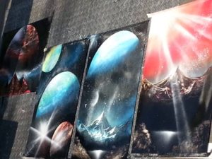 絵の具を使わずにアレで描ける不思議なアートとは？